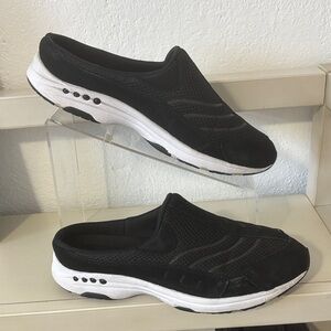 Easy Spirit Slip-on Mule Sneaker Clog Black